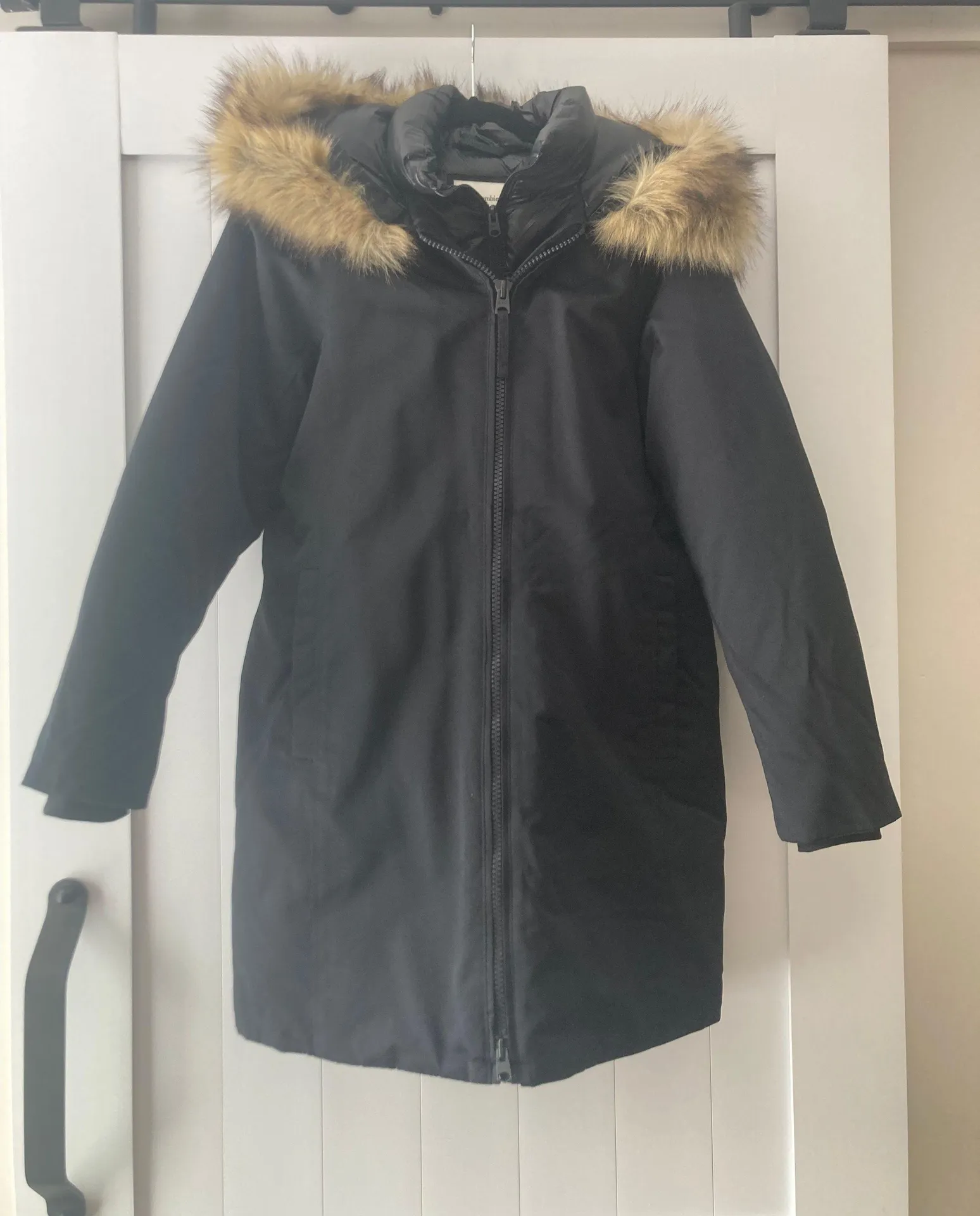 NWT black hooded tech parka - Image 6