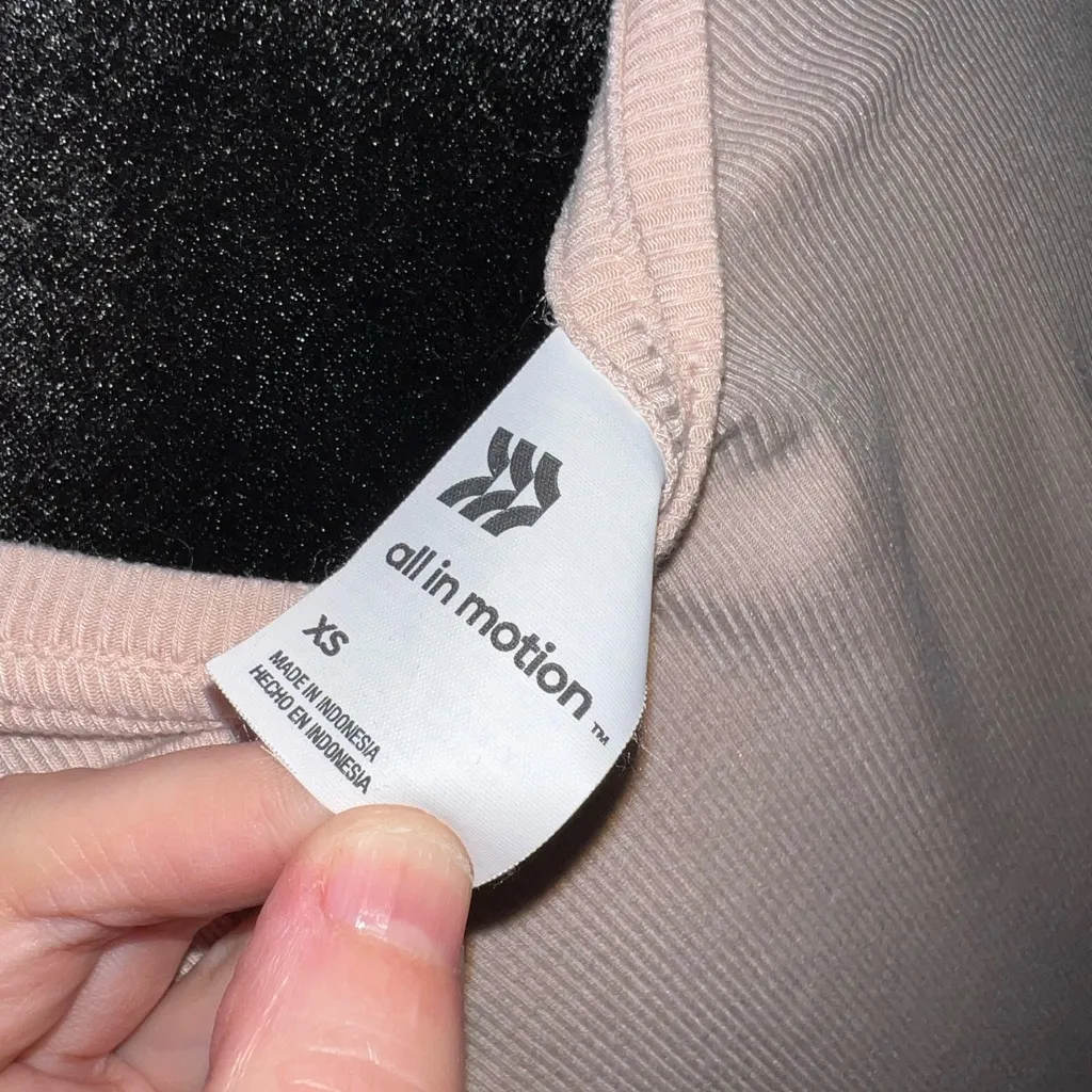 All in Motion | Ribbed Long Sleeve Top | XS - Image 3