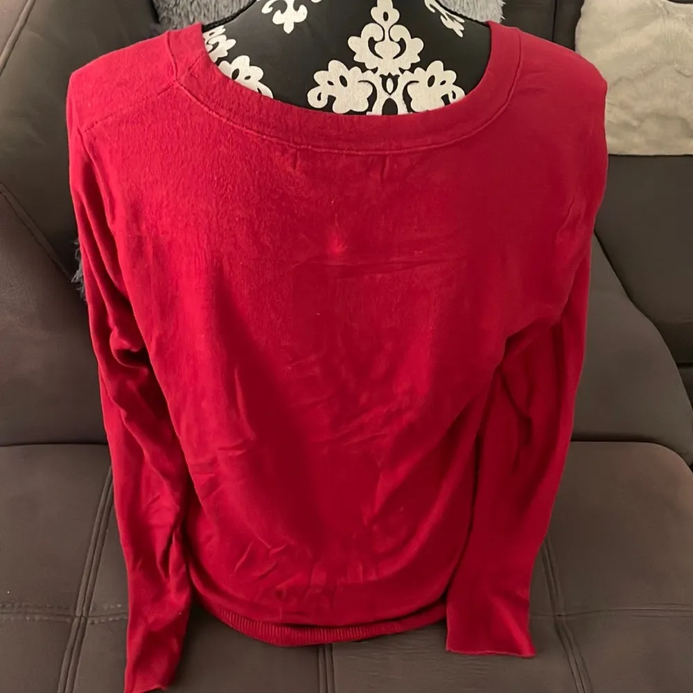 EDDIE BAUER Red Sweater Size Large - Image 5