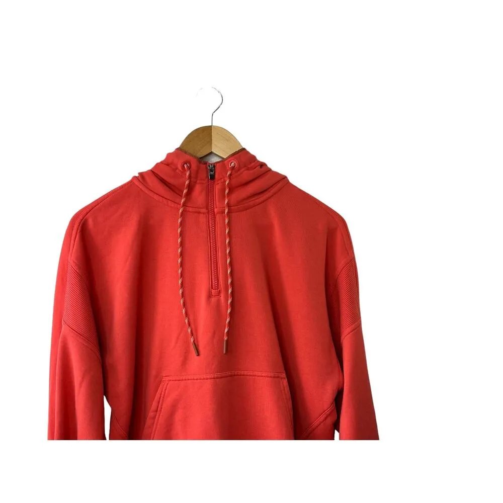 Athleta Passionfruit Coral Ascend Warm Up Hoodie Women's Size XS - Image 4