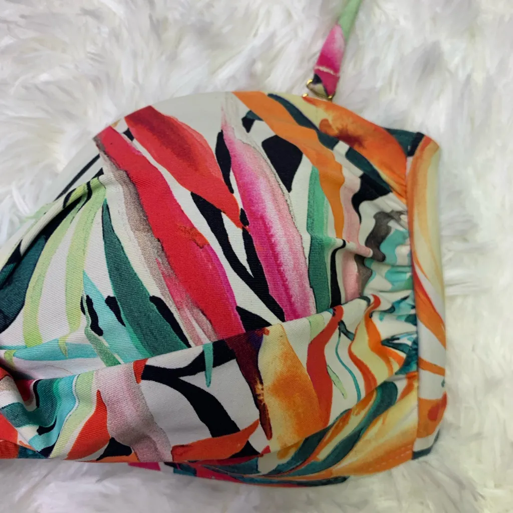 La Blanca Multicolor Bikini Top - Image 2