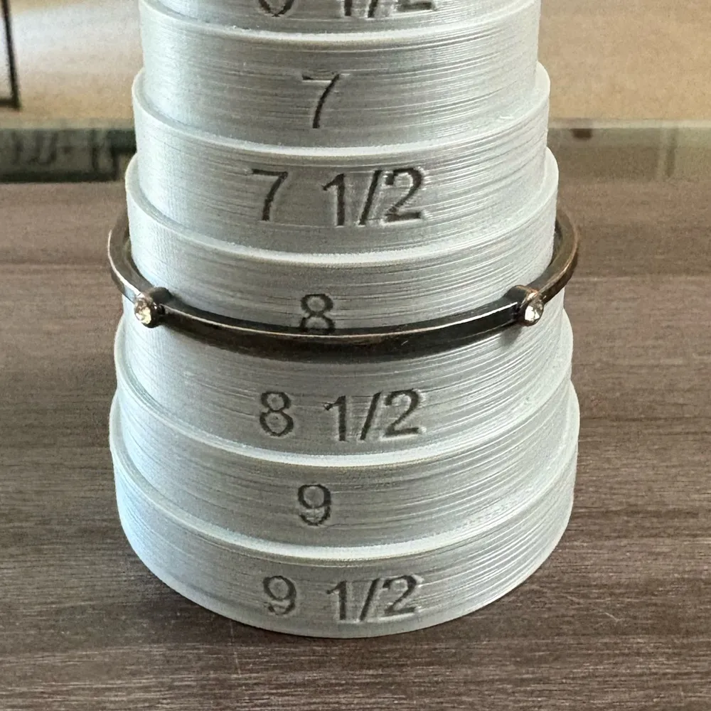 Gunmetal & Bronze Crystal Bangle Bracelet - Image 4