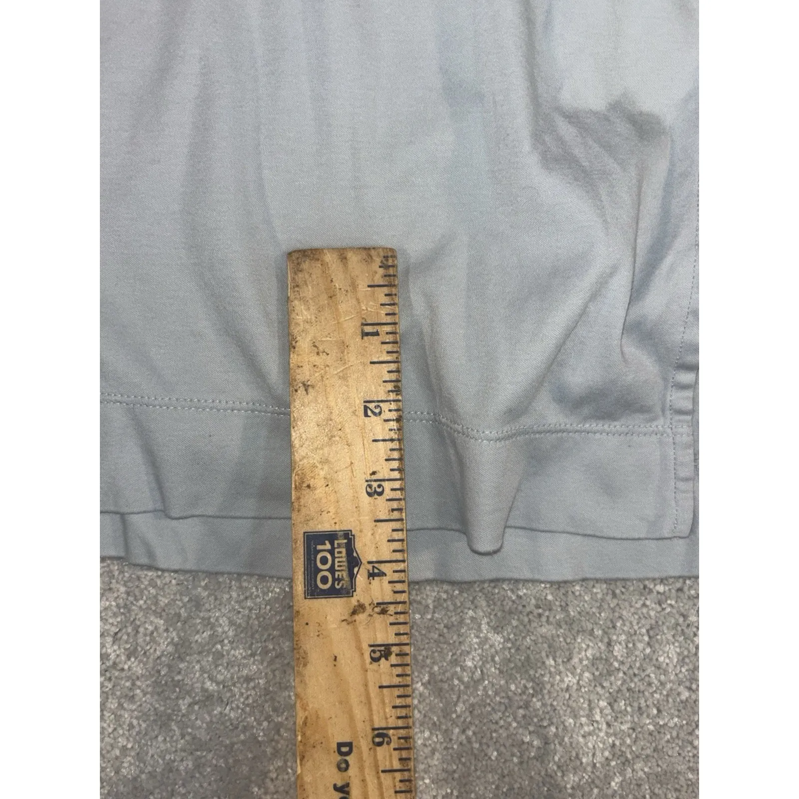 Everlane Womens The Luxe Cotton Short Sleeve‎ Tie Midi Dress Light Blue Sz XS - Image 9