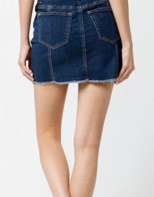 Tilly's Denim Mini Skirt - Image 3