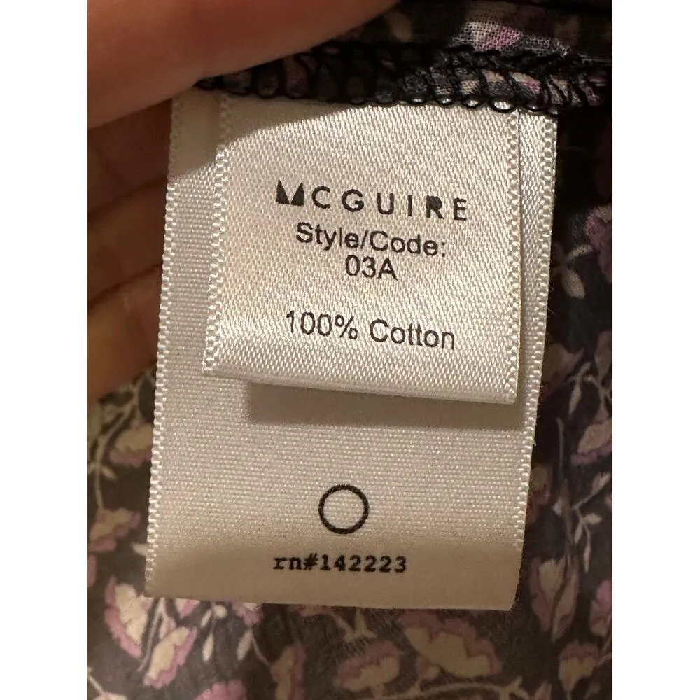 Mcguire  From Nordstrom Women's Peasant Blouse Peplum Bottom Size XS NWT - Image 16