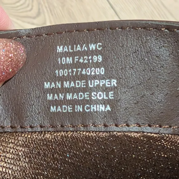 NEW Style & Co Brown Moto Riding Knee Boots Womens 10 Wide Calf Buckles - Image 11