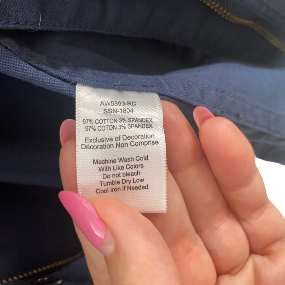 ATM Anthony Thomas Melillo Sz M Striped Field Jacket Navy Blue Utility Fisherman Size M - Image 10