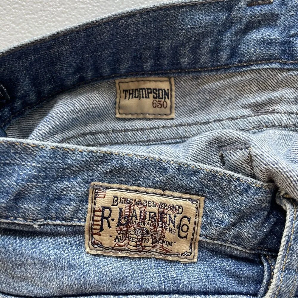 Ralph Lauren Thompson R.L. 650 Denim Skinny Jeans Womens Size 28 Blue Label - Image 4