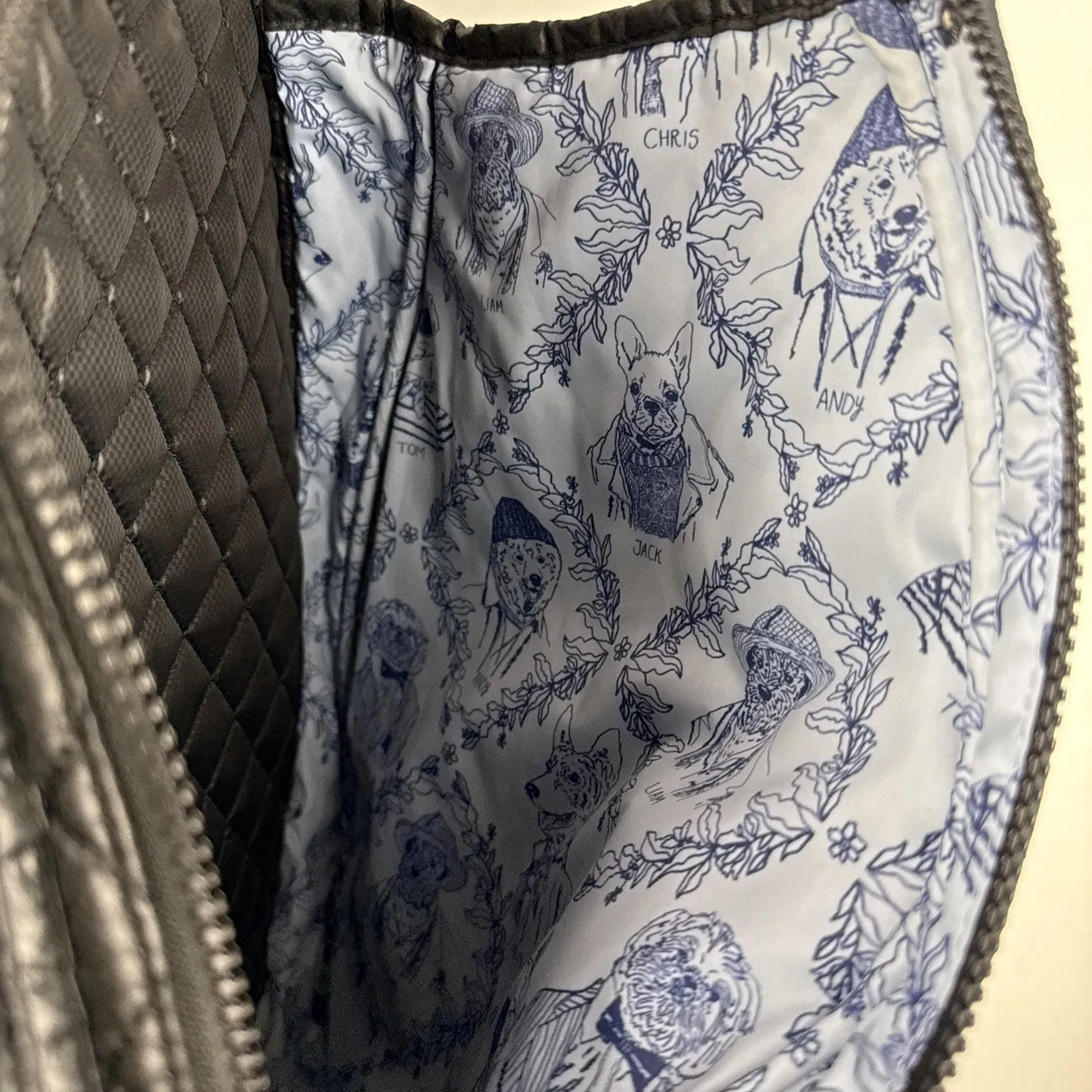 Oliver Thomas Maxed Out Quilted Pickleball Tennis Sling Bag Racquet Ball Pocket - Image 8