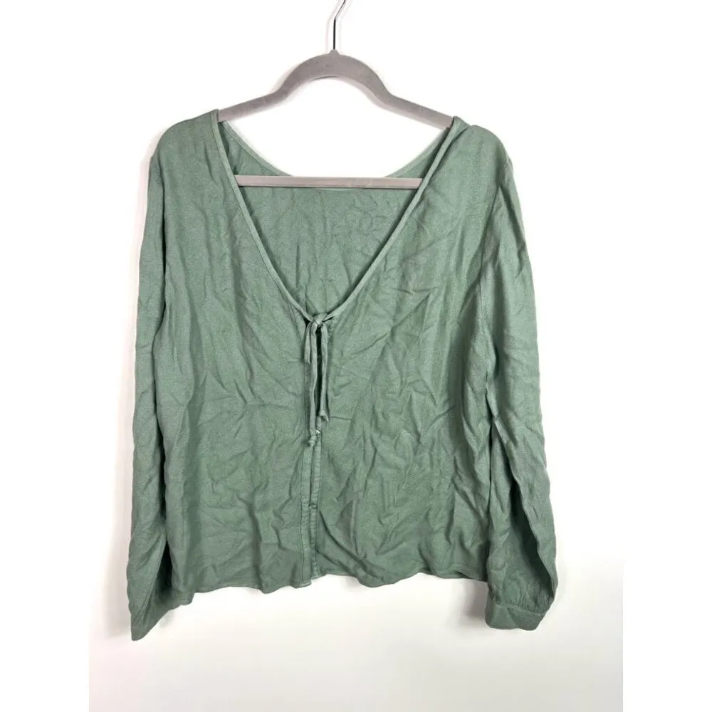 Cloth & stone green top NWT‎ - Image 4
