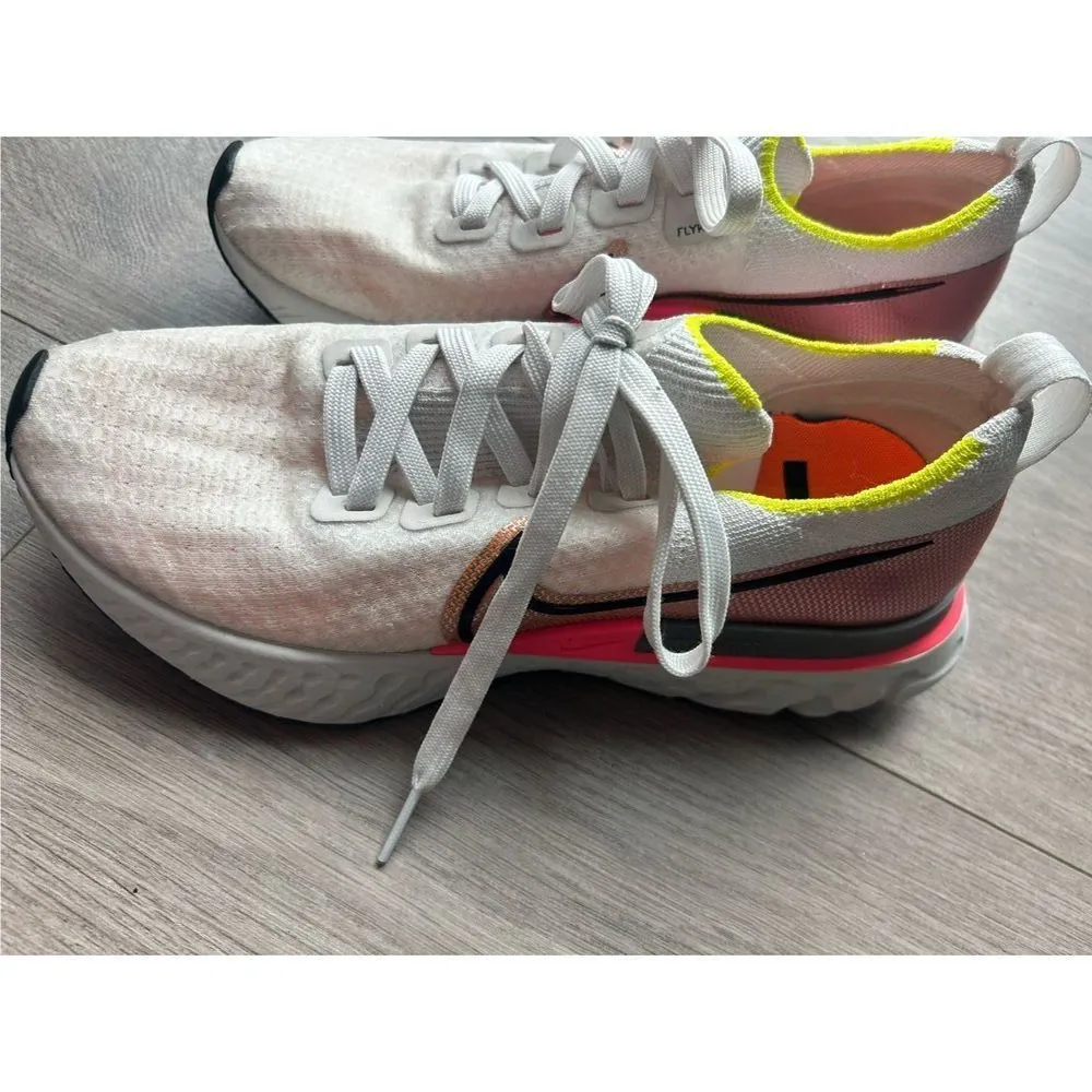 Nike Shoes Womens 7.5 React Infinity Run Lace Up Sneakers CD4372-004 Multicolor - Image 7