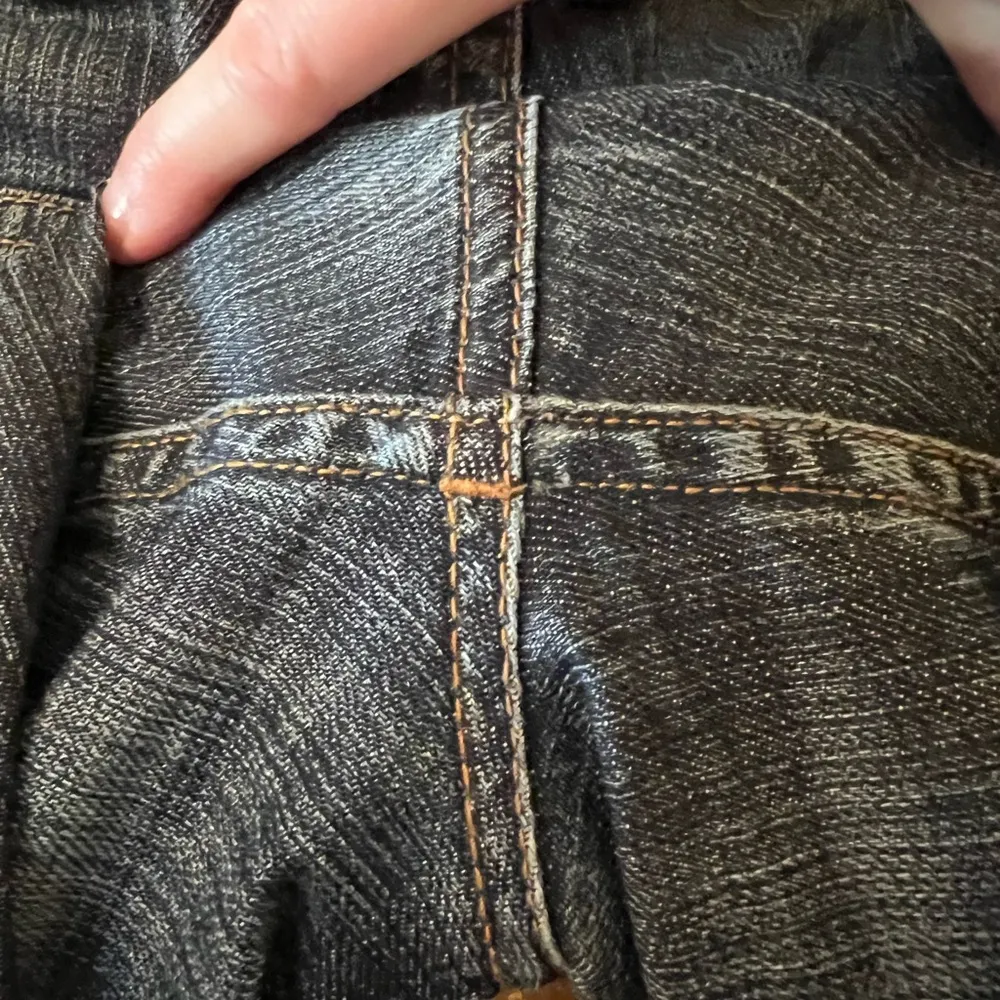 Dolce and Gabbana Jeans Vintage D&G Distressed Straight Leg Button Fly Size 40 - Image 3