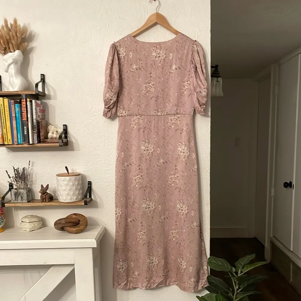 LoveShackFancy Delaney Maxi Dress in
Wood Rose Size Large - Image 3