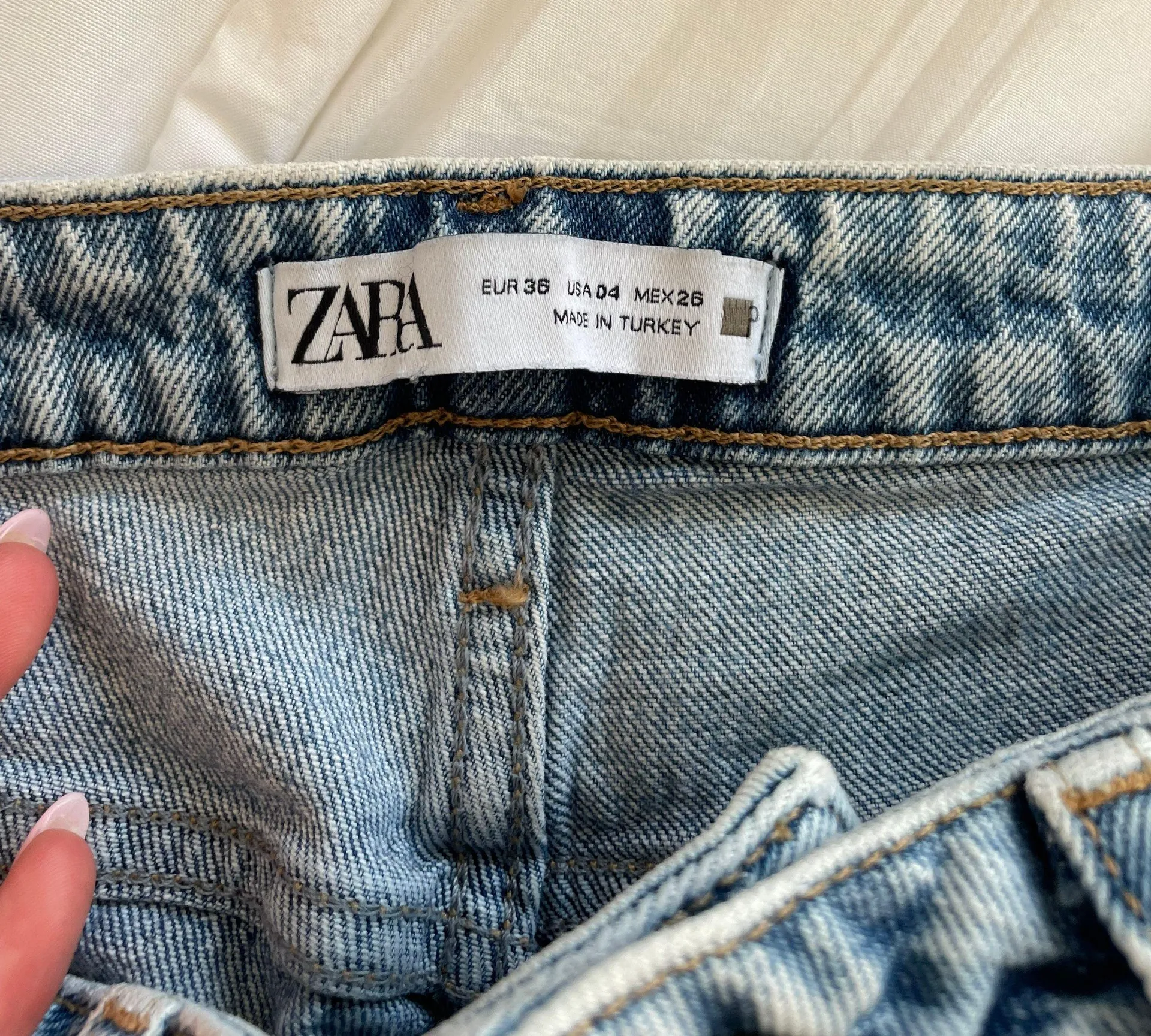 ZARA Slim Flare Jeans - Image 3