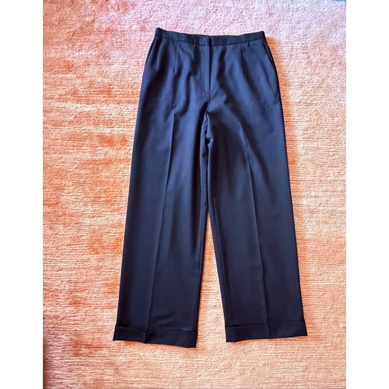 Zara Black Utility Cargo Midi Skirt XS Elastic Waist Pockets - Image 7