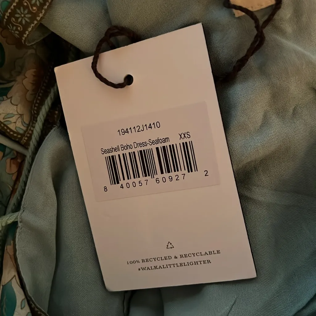 Spell & The Gypsy Seashell Boho Dress New With Tags XXS - Image 3