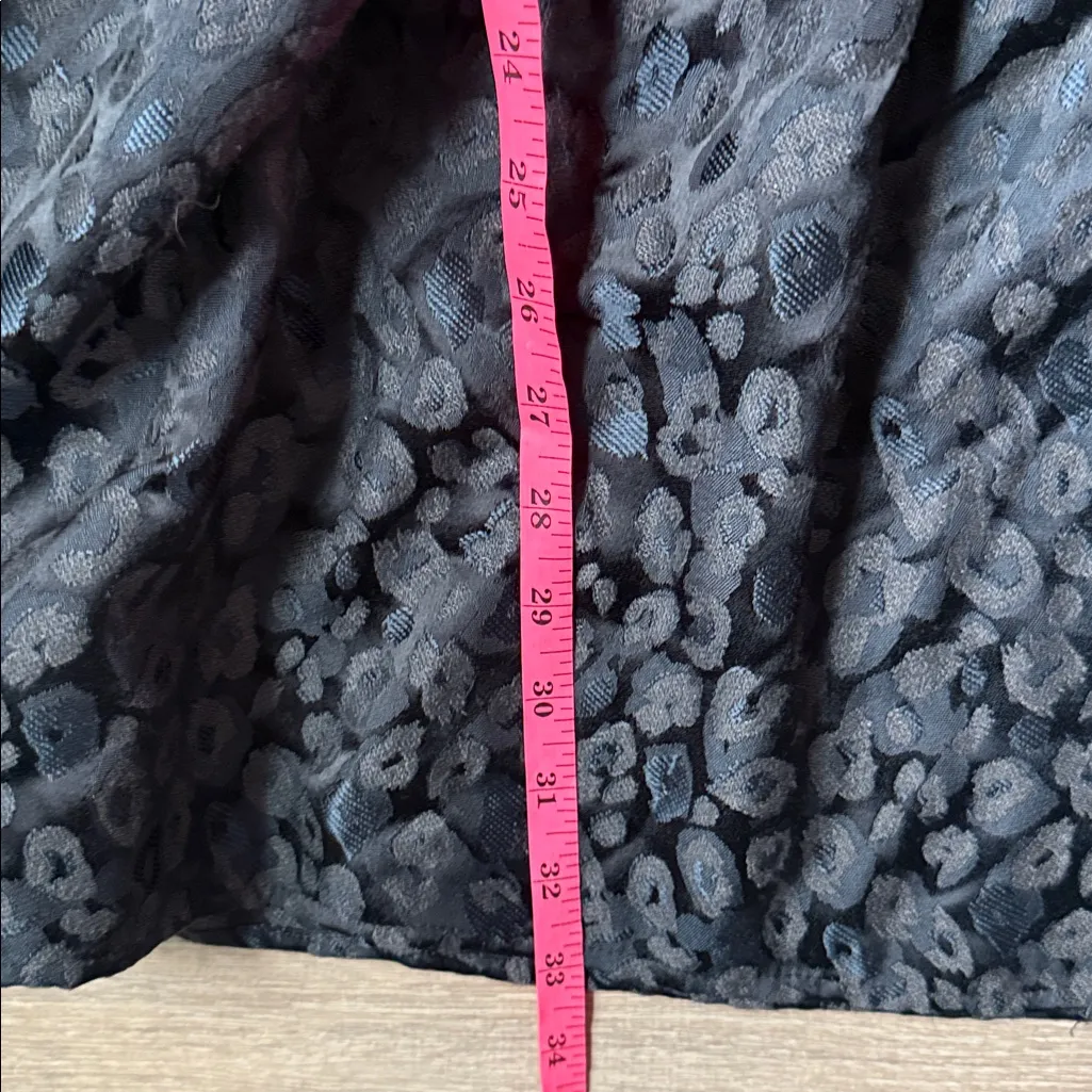 Never Fully Dressed Navy Leopard Jacquard Mini Dress 4 Blue - Image 16