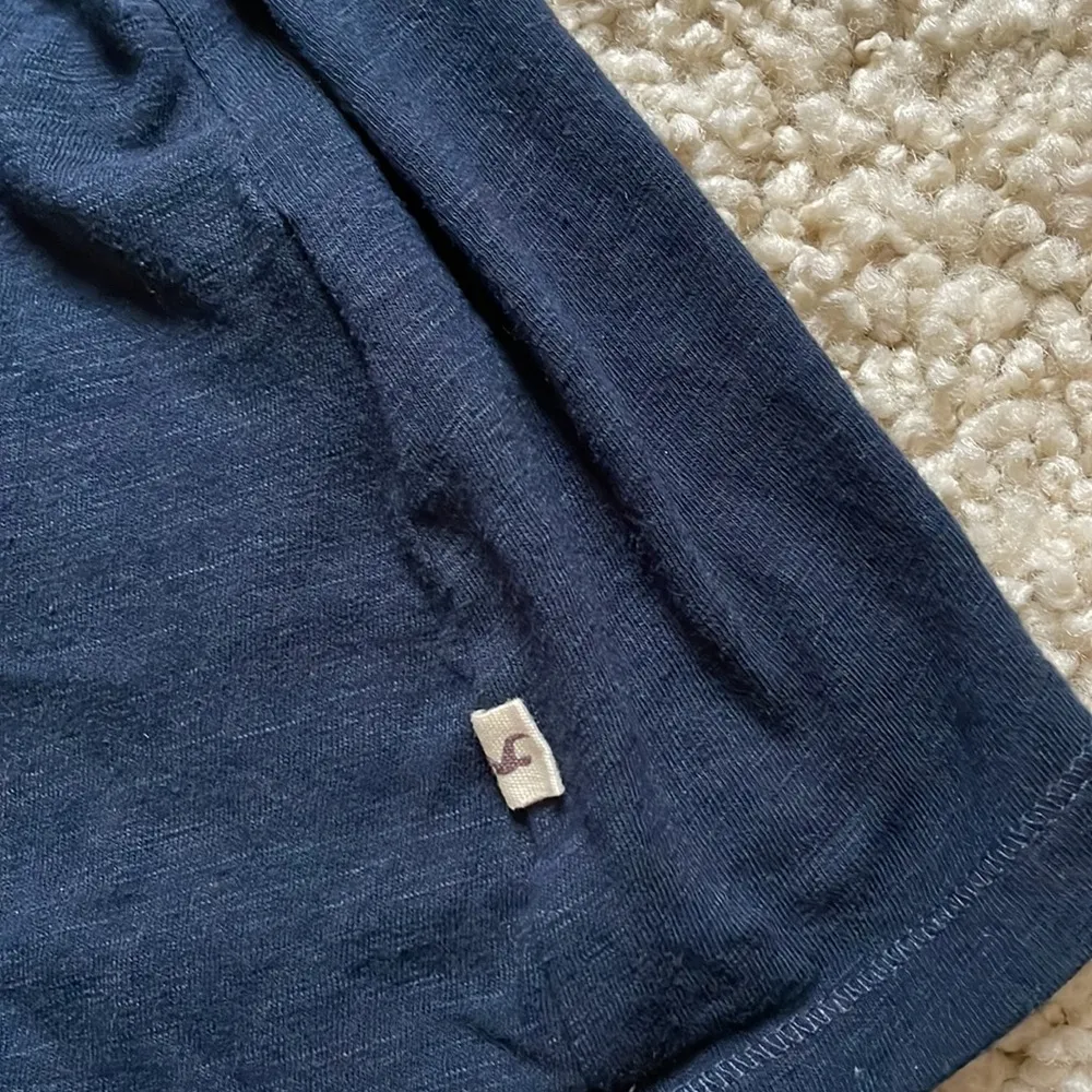 Hollister cute navy bow ruffle racer back tank - Image 7