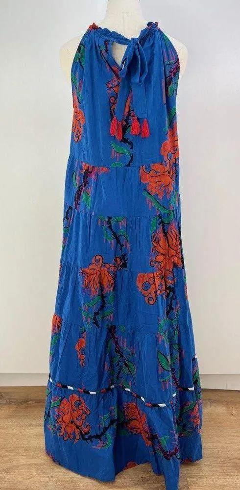 Anthropologie Ro's Garden Valley Halter Cover-Up Maxi Dress - Image 7