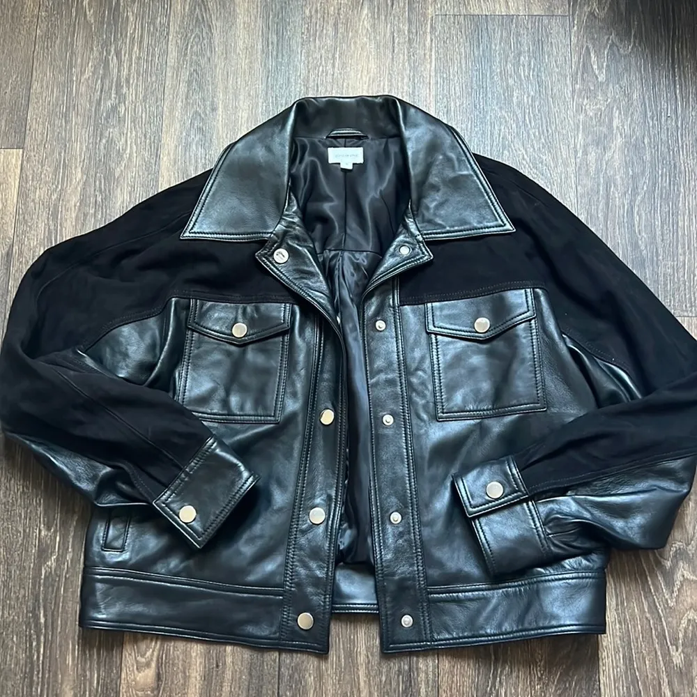 ✨HP✨ Song of Style Davi Leather Jacket Size M - Image 2