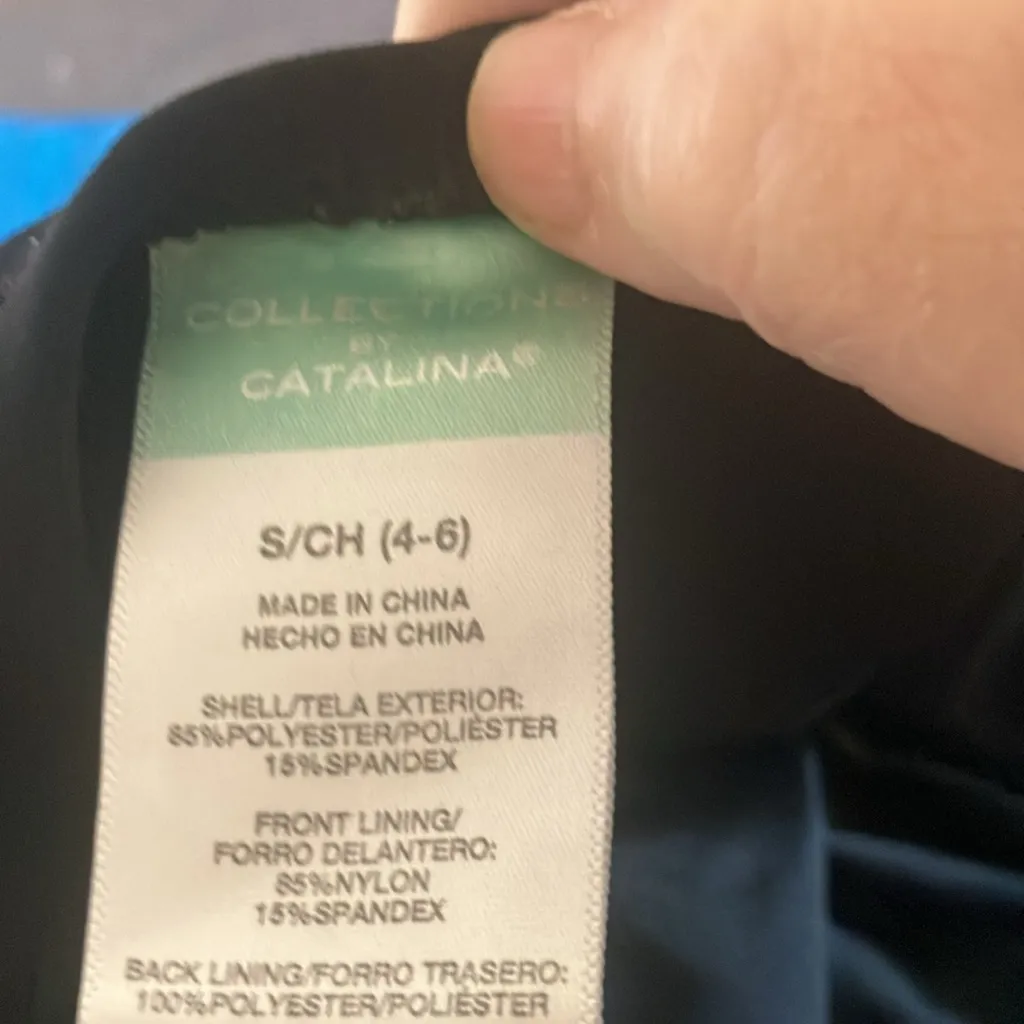 FINAL MARKDOWN Catalina Black Skirted swimsuit bottom small - Image 3