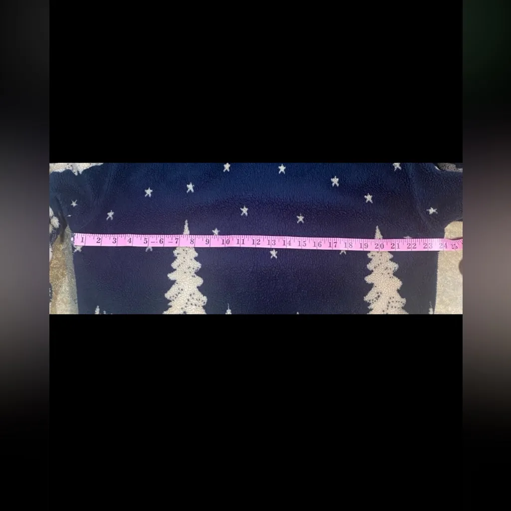 Vintage Country Woods reversible Fleece Jacket. Blue Size L - Image 3