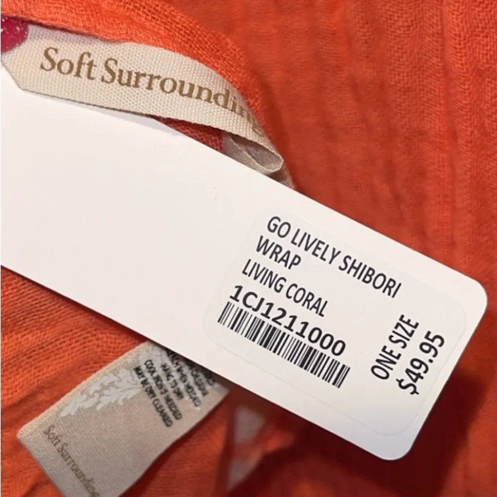 Soft Surroundings Go Lively Shibori Wrap - Image 2