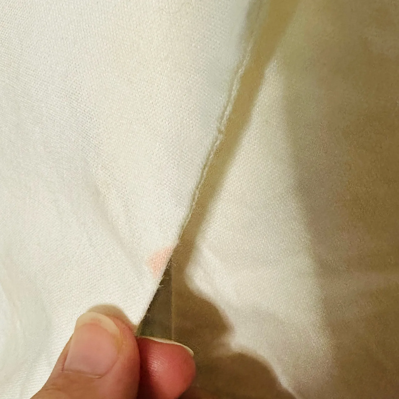 Club Monaco White Linen Single Brown Button Front Pocket Blazer Jacket size 4 - Image 4