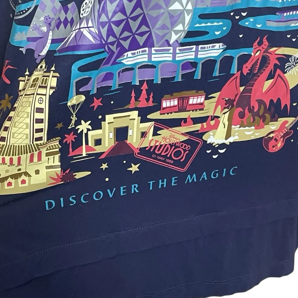 Disney World Women's XL 4 Parks‎ Hollywood Studios Top T-Shirt Sleeveless Magic - Image 4