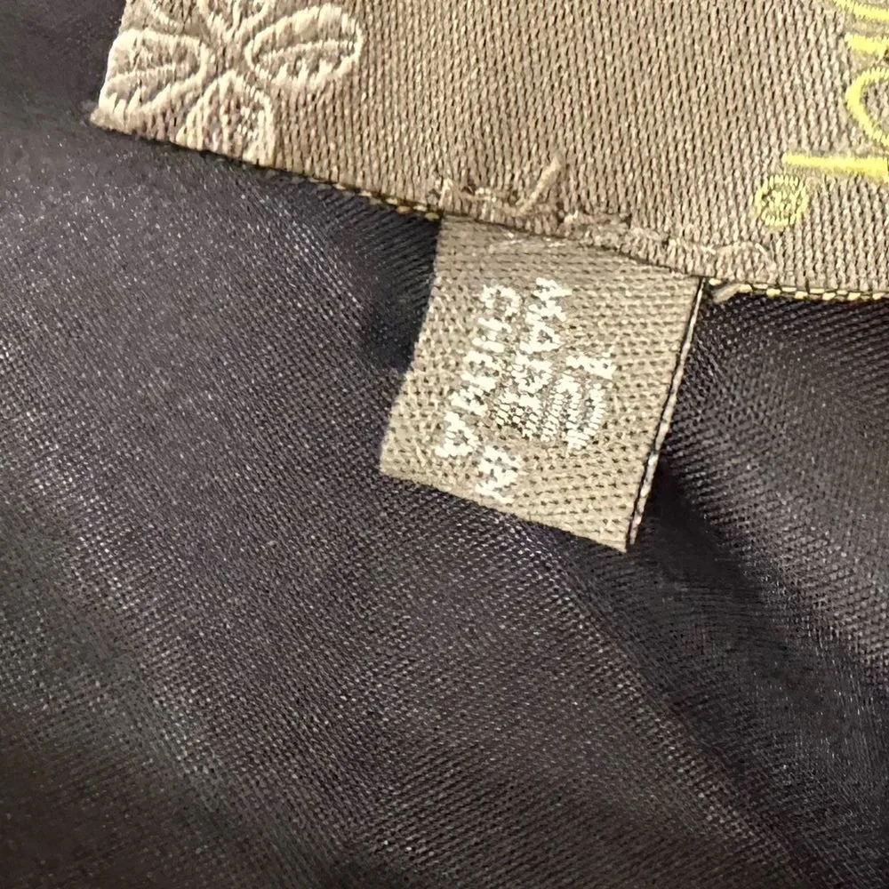 EUC TAYLOR RETRO LOOK MINI COCKTAIL DRESS POLKADOTS white black v - Image 6