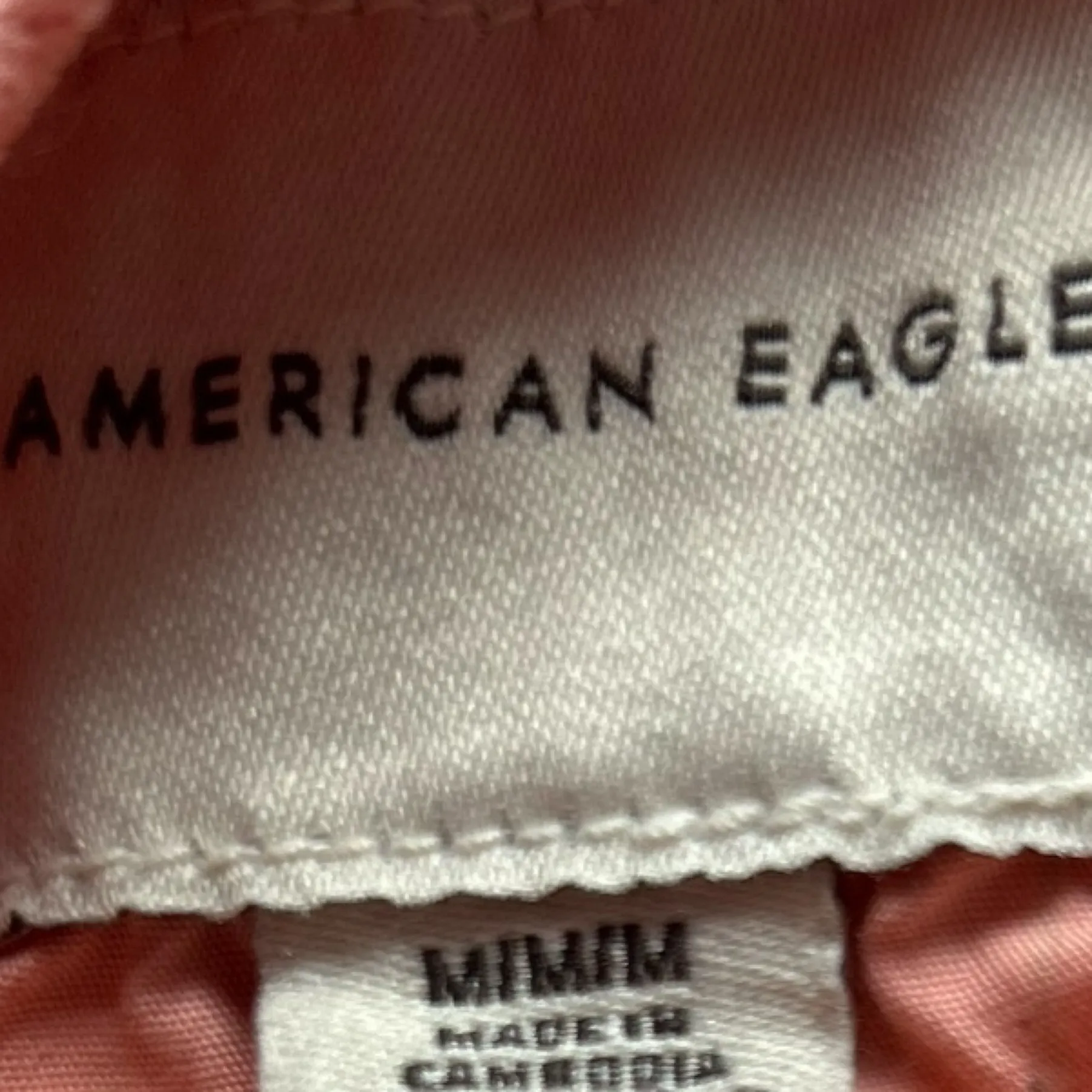 American Eagle Peach Crewneck Sweatshirt Unisex Size M Casual Relaxed Fit Pink Size M - Image 8