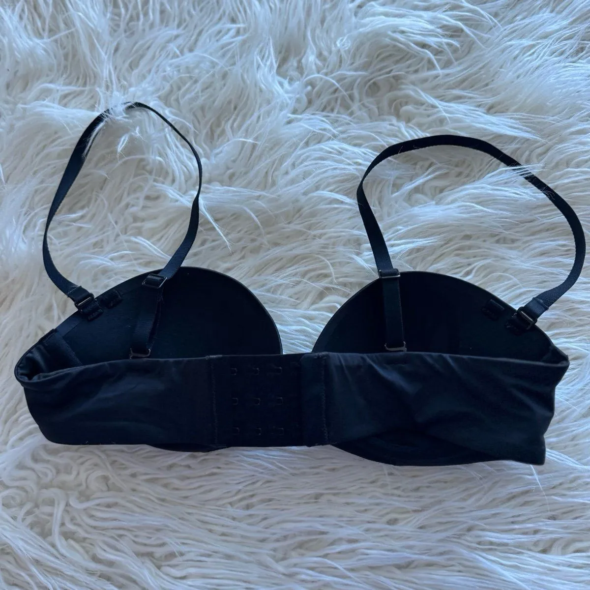Skims Ultimate Push Up Strapless Bra Onyx Size 34B - Image 4