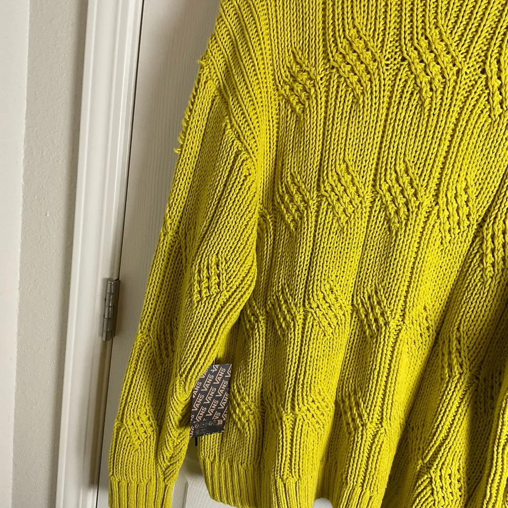 Vans Suzie Cable Crew Sweater Women’s Size X-Large - Image 10