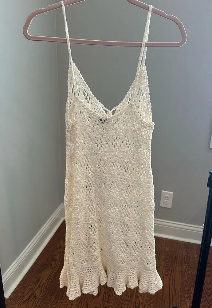 Aerie Crochet Cover-up Dress - Image 3