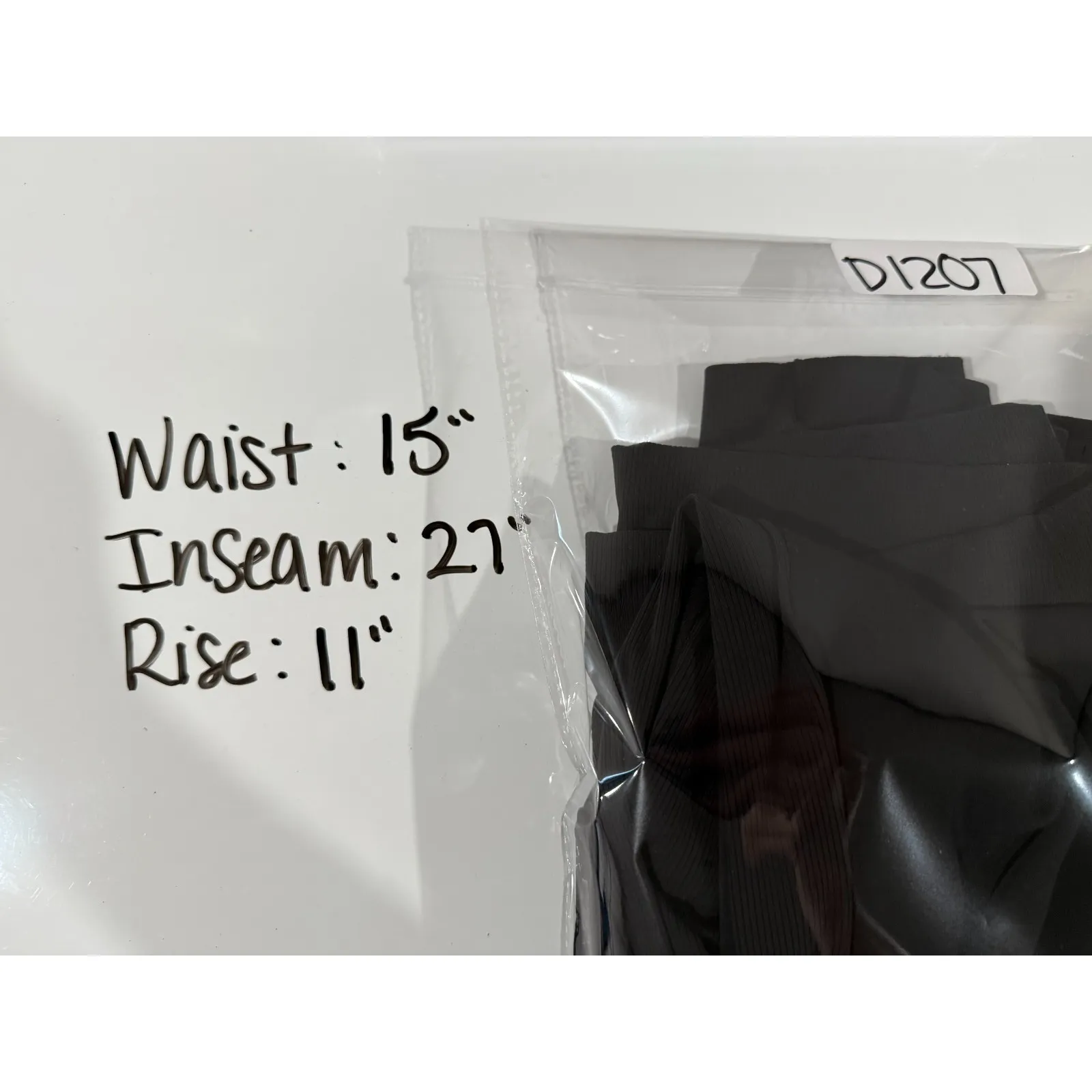 Athleta Venice High Rise Jogger Pants Black Women Sz M Zip Pocket Athleisure - Image 5