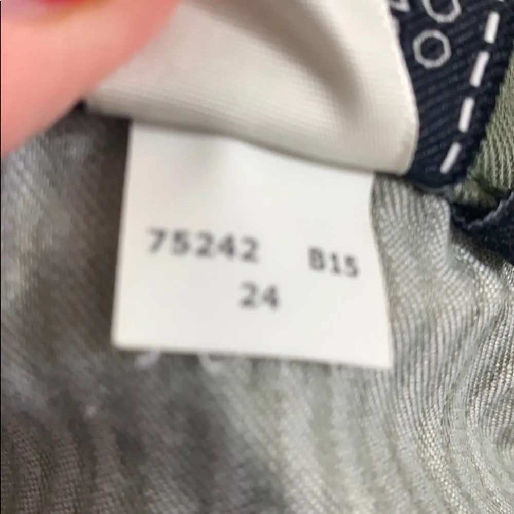 Revolve 7 For All Mankind Olive Cutoff Jean Shorts - Image 10