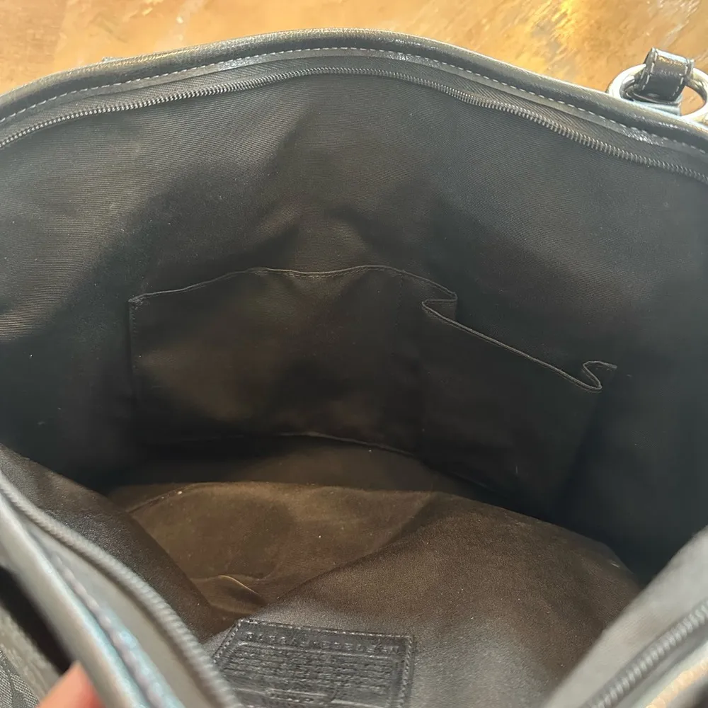 Coach coated canvas large shoulder bag - Image 4