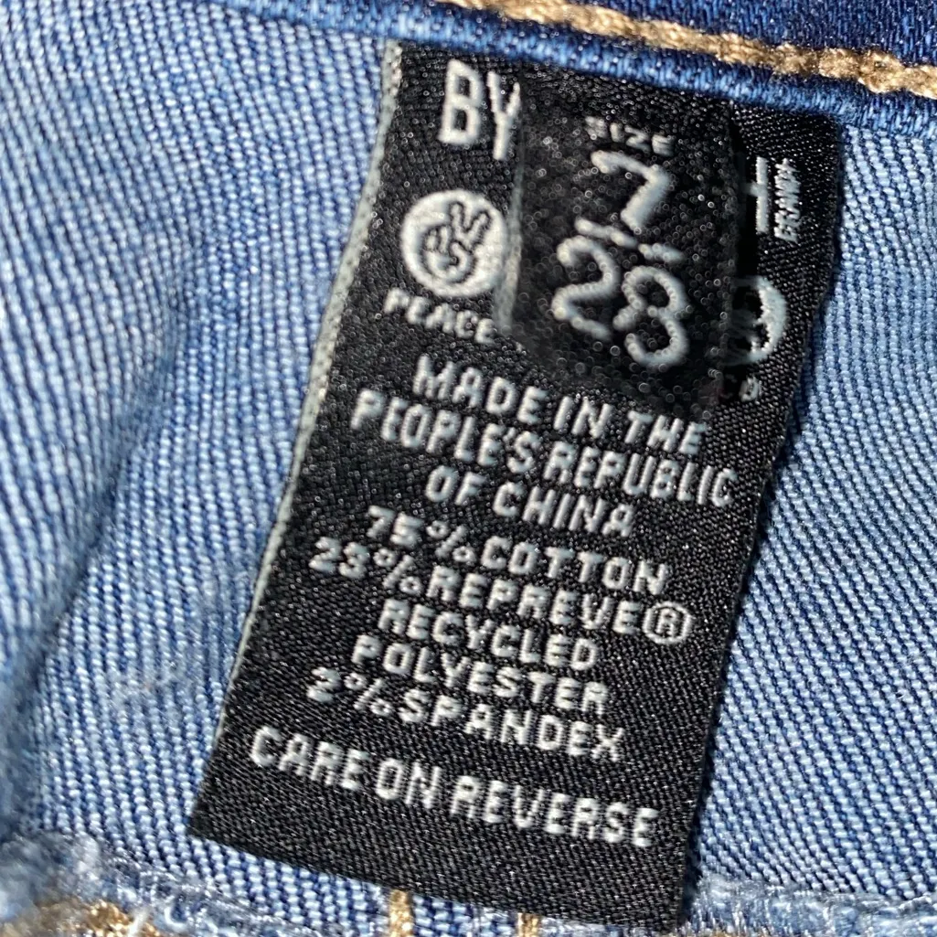 Rewash Distressed blue skinny jeans size 7 / 28 - Image 3