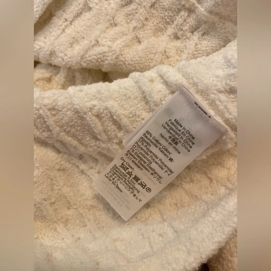 NWT J. Crew Size XL Odette Cable Knit Sweater Lady Jacket Gold Buttons Soft Cozy - Image 10