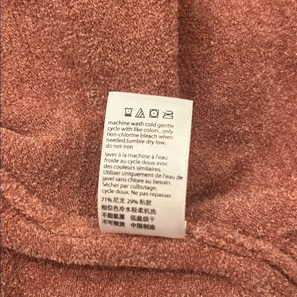 NWT Barefoot Dreams Cozychic Lite Seashore hooded cardigan sweater S - Image 7