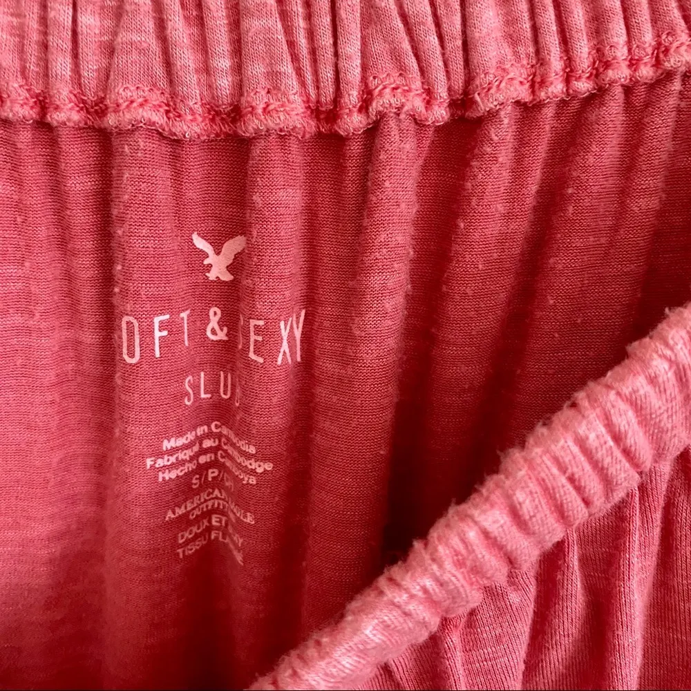 American Eagle Slub Knit Off the Shoulder Top Size Small - Image 4