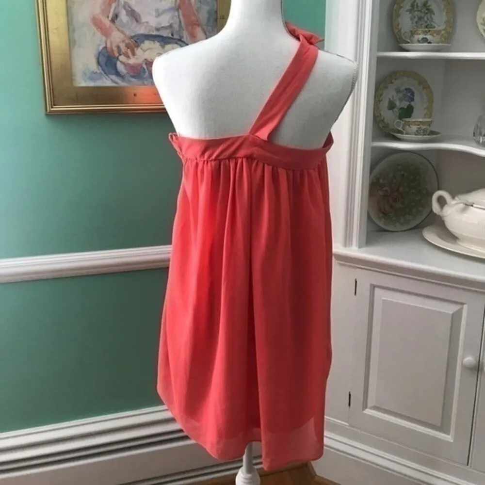 Milin NWT Peach Dress Size Small Orange - Image 4