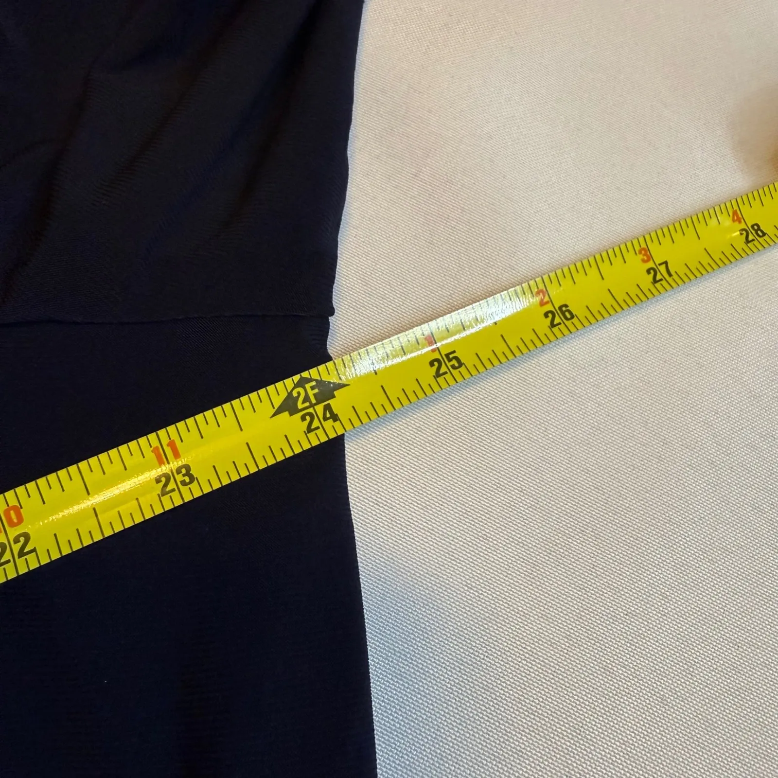 American Living NWT Navy Ruffle Front Boat Neck 3/4 Sleeve Dress Plus Size 20W - Image 10