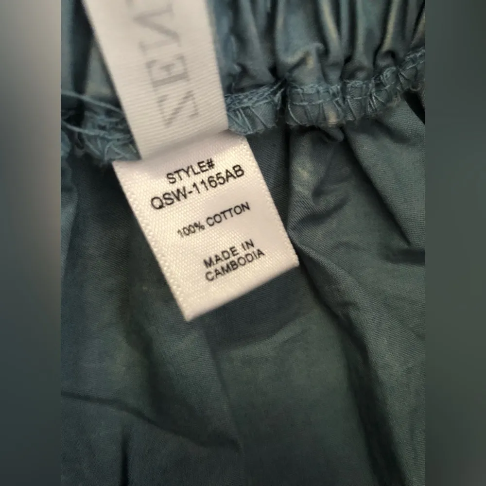 ZENANA Elegant Tiered Full A-line voluminous maxi Skirt elastic waist size S - Image 8