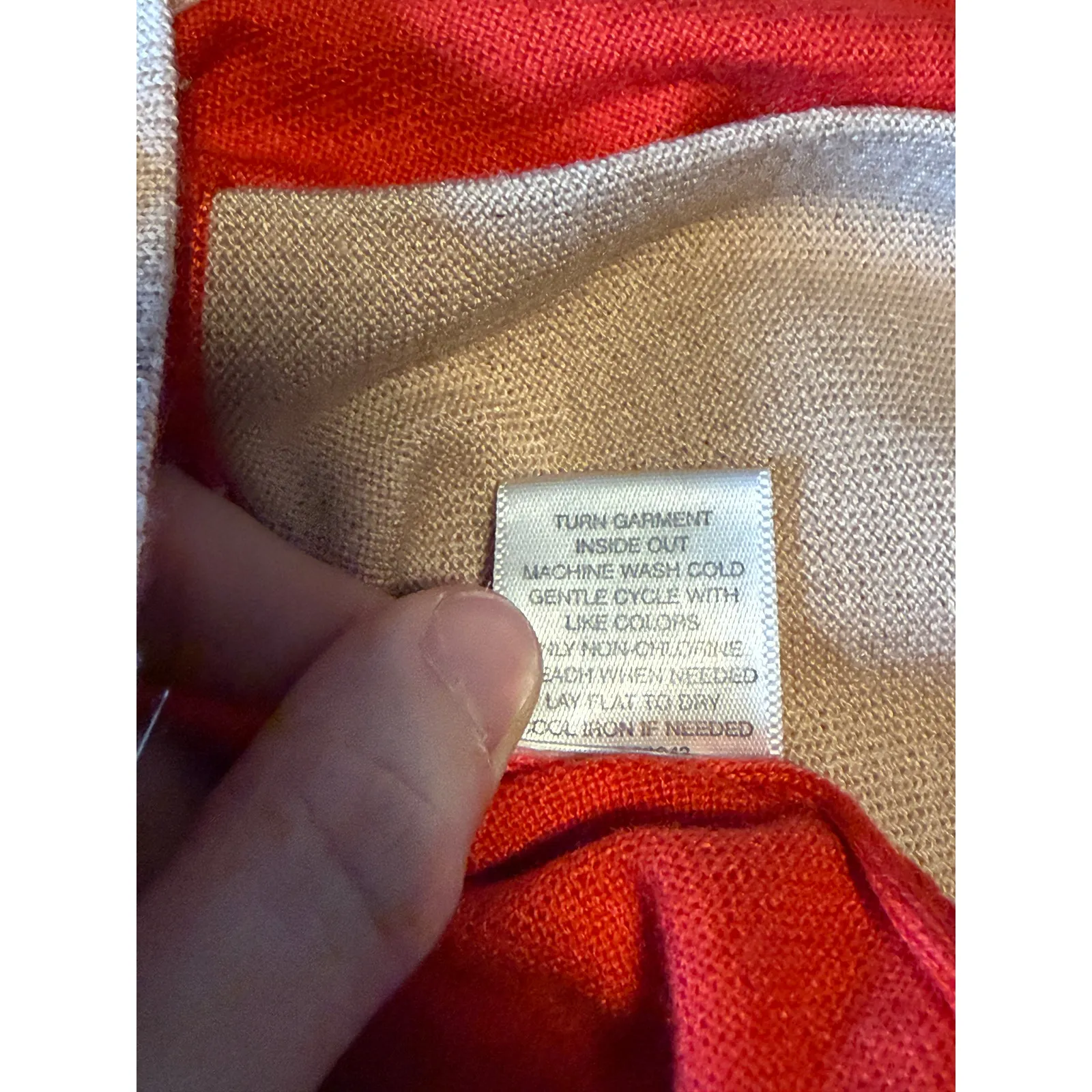 New York & company red cardigan womens small - Image 4