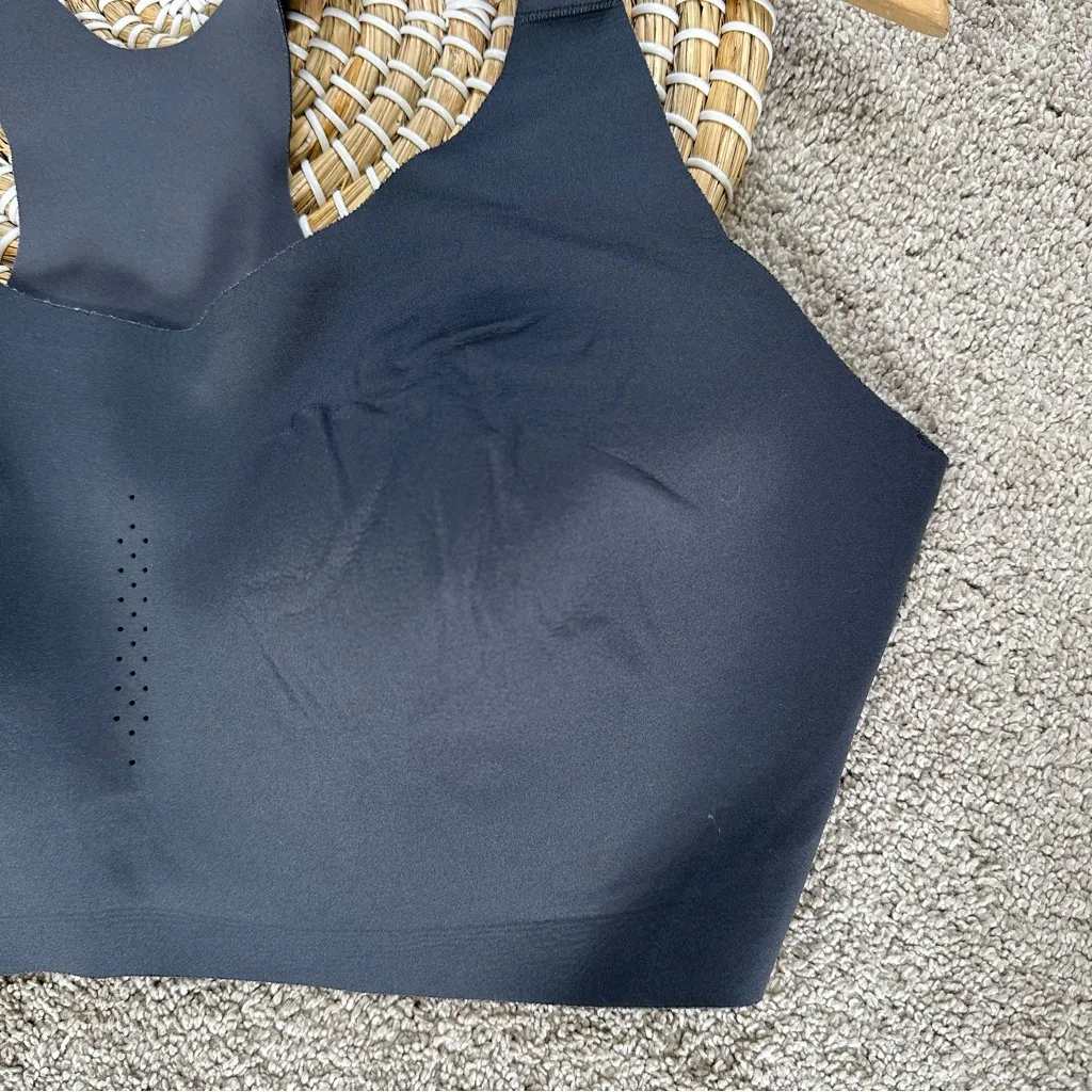 Brooks Women’s Dare Racerback 2.0 Sports Bra Running in Asphalt Gray 40DD - Image 4