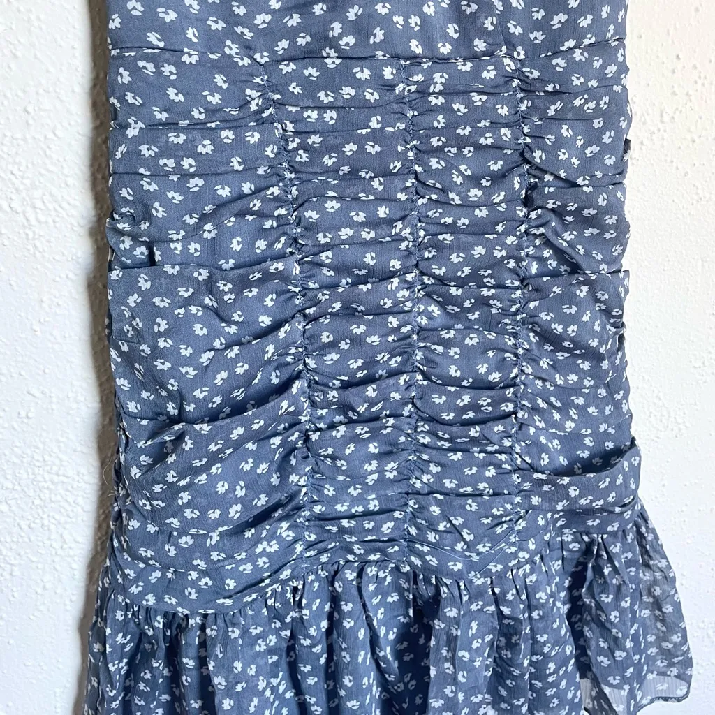 Promesa Floral Ruched Dress - Image 4