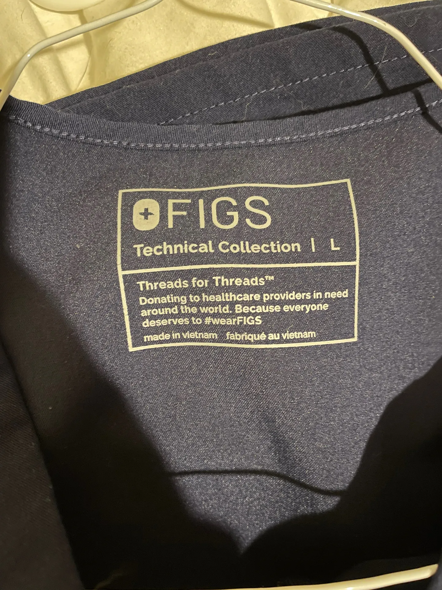 Fig Scrub Top - Image 2