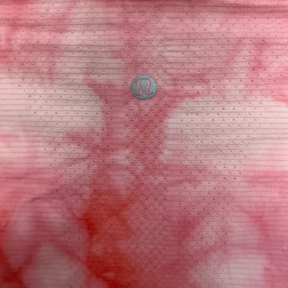 Lululemon Swiftly Tech Short Sleeve Tee Shirt 2.0 Marble Dye Raspberry Cream 10 - Image 9