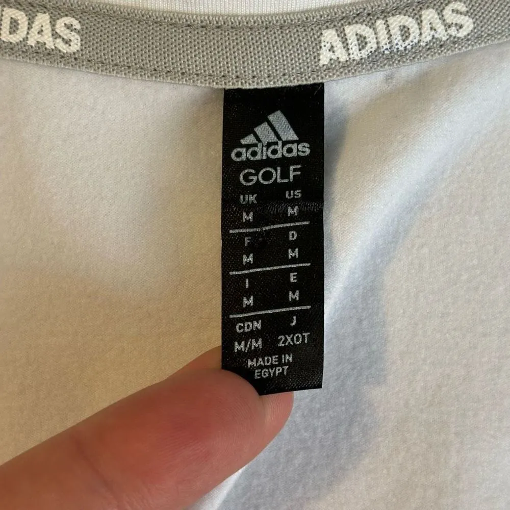 Adidas Cold.RDY Golf Jacket Full Zip Quilted Design White Womens Size Medium - Image 8